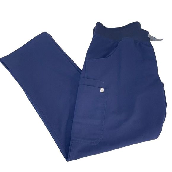 Figs Pants - FIGS Kade Technical Collection Scrub Pants Navy Blue Size Large